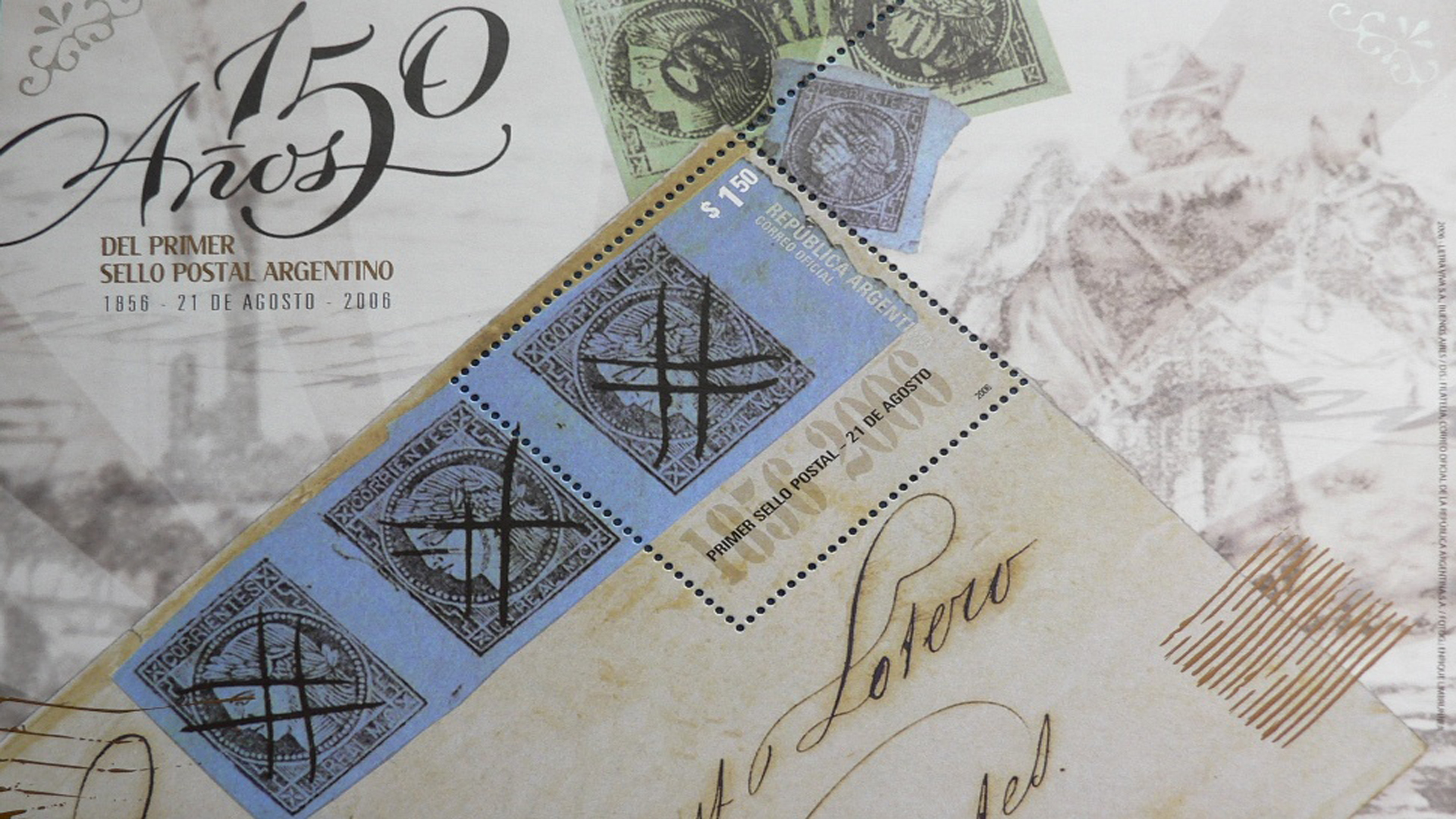 La Primer Estampilla Postal de Argentina